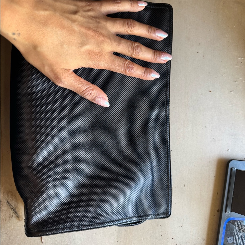 Bottega Veneta Black Leather Bag